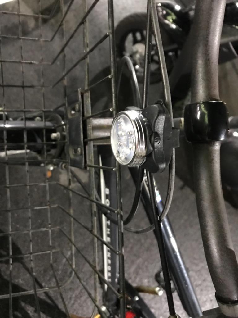 定期入れの 自転車用ヘッドライト 防水 USB充電式 テールライト セット 赤 白