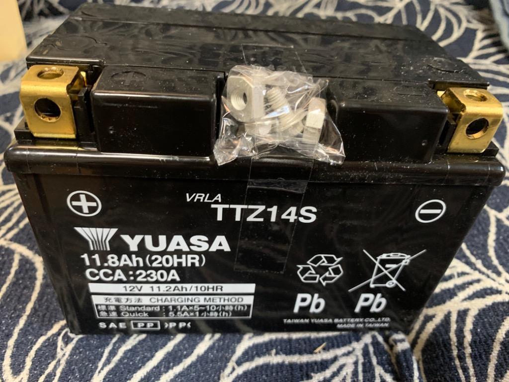 台湾 ユアサ YUASA TTZ14S バイクバッテリー 互換 YTZ14S FTZ14S DTZ14-BS 初期充電済 即使用可能 SC54  CB1300 スーパーボルドール :1019:バイクバッテリーバイクパーツ博士 - 通販 - Yahoo!ショッピング