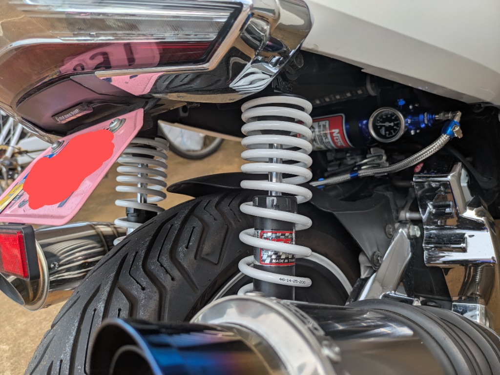 YSS GAS-DTG L.15 リアサスペンション 300mm PCX125 '10-13