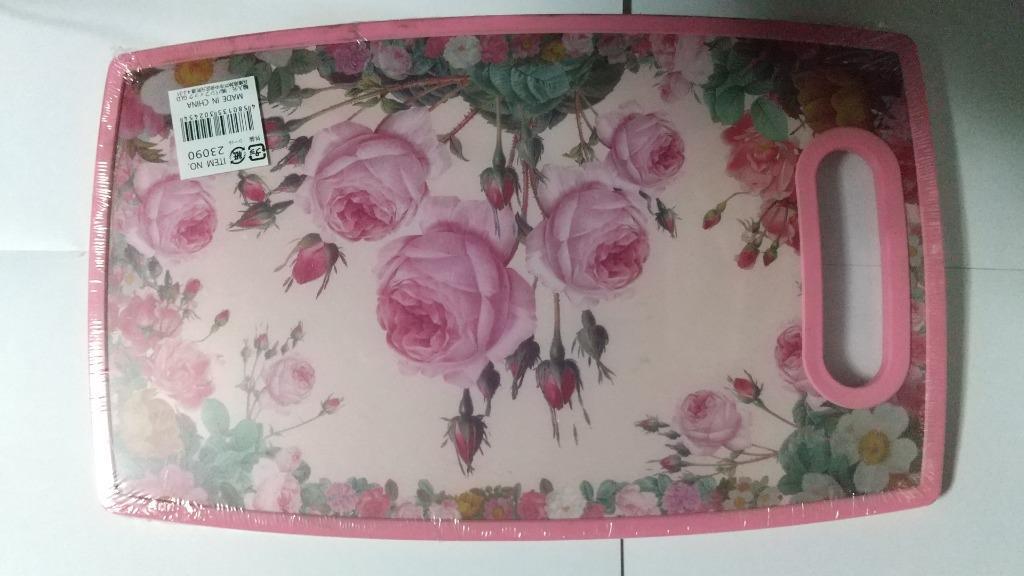 まな板 カッティングボード ローズ Lサイズ おしゃれ かわいい 薔薇 花