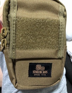 陸上自衛隊/希少コットン製ポ-チ SC(ストームクロス) EDCポーチ(陸上自衛隊/迷彩/バック/ポーチ