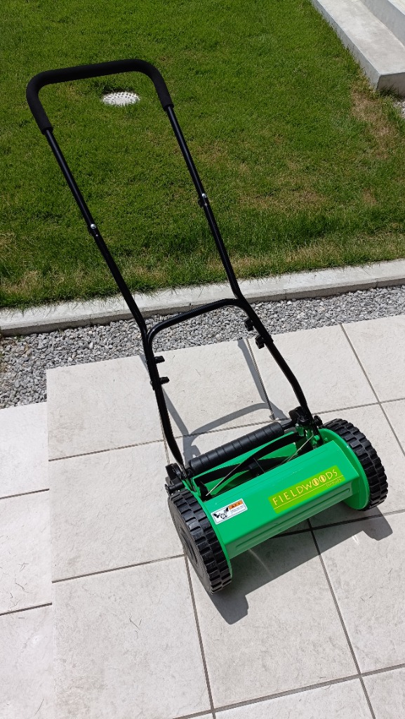 芝刈り機 手動 初心者向け FIELDWOODS FW-M30A リール式 刈幅30cm
