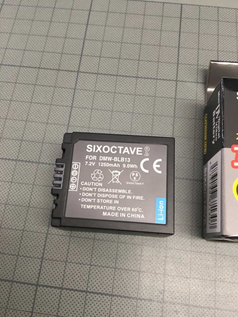 【新品未使用】Panasonic DMW-BLB13 純正 Panasonic パナソニック DMW-BLB13 互換バッテリー LUMIX DMC