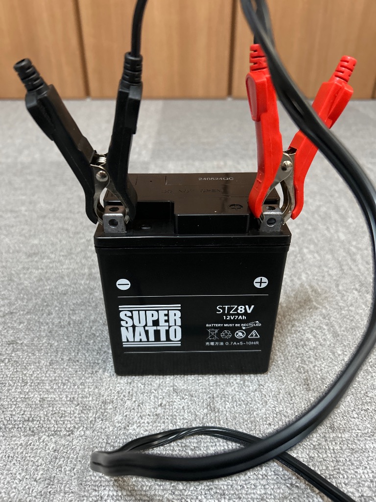 SUPER NATTO バイク用バッテリー STZ8V YTZ8V WTZ8VIS互換