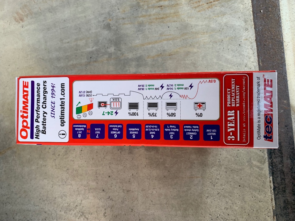 OptiMATE6 TM-387 オプティメイト6 セレクト 12V/24V バイク 車 OptiMATE6 TM-387 オプティメイト6 セレクト 12V/24V バイク 車