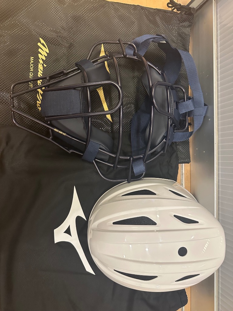 MIZUNO（ミズノ） 交換無料 野球 硬式 審判用マスク 硬式用チタン