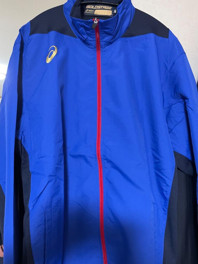 ASICS アシックス トレーニングジャケット 野球 ゴールド