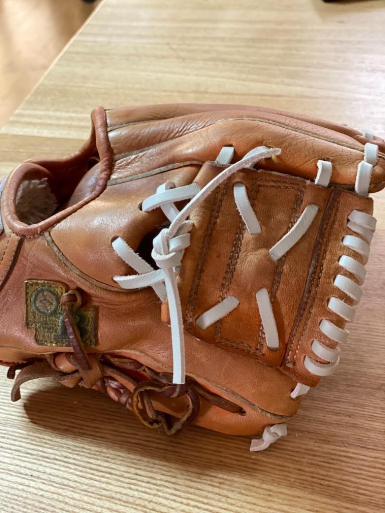 超美品 エスエスケイ SSK YF107CAM 野球 硬式グラブ用 修理紐 キャメル 23SS
