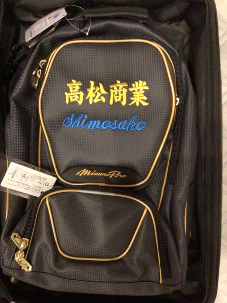 非売品　東海　野球　バック　新品　未使用　ミズノプロ　タグ付き dショッピング |ミズノ MIZUNO (ミズノプロ) バックパック(40L
