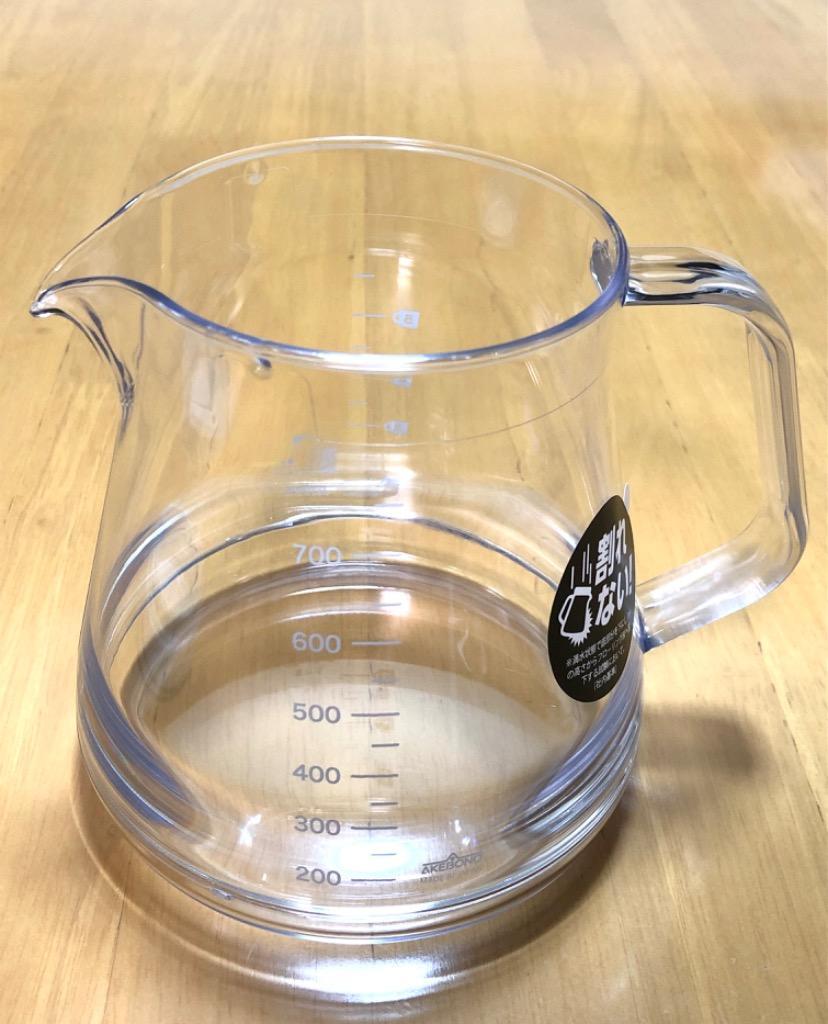 曙産業 コーヒーサーバー ホワイト 750ml 5杯分 日本製 軽くて割れにくいトライタン樹脂製 ガラスのように透明 目盛付き 電子レンジ対応  :mu8d4ff1dc34:BCL - 通販 - Yahoo!ショッピング