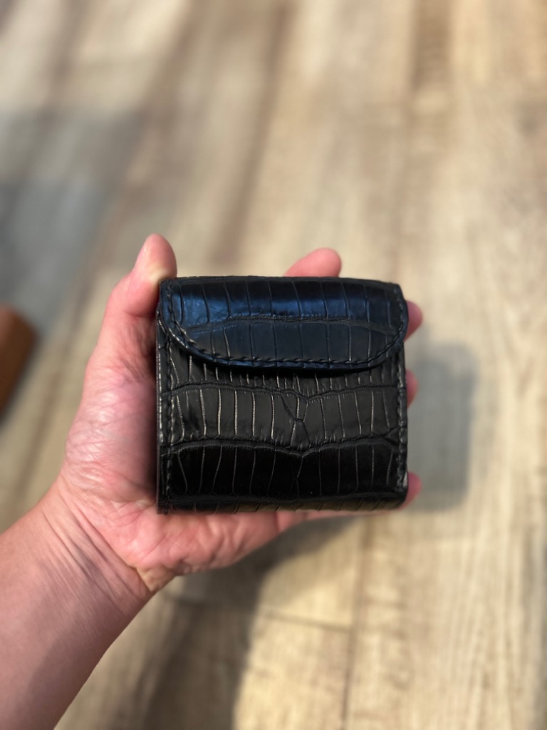 CPウォレット クロコダイル ミニ財布 ミニウォレット コンパクト