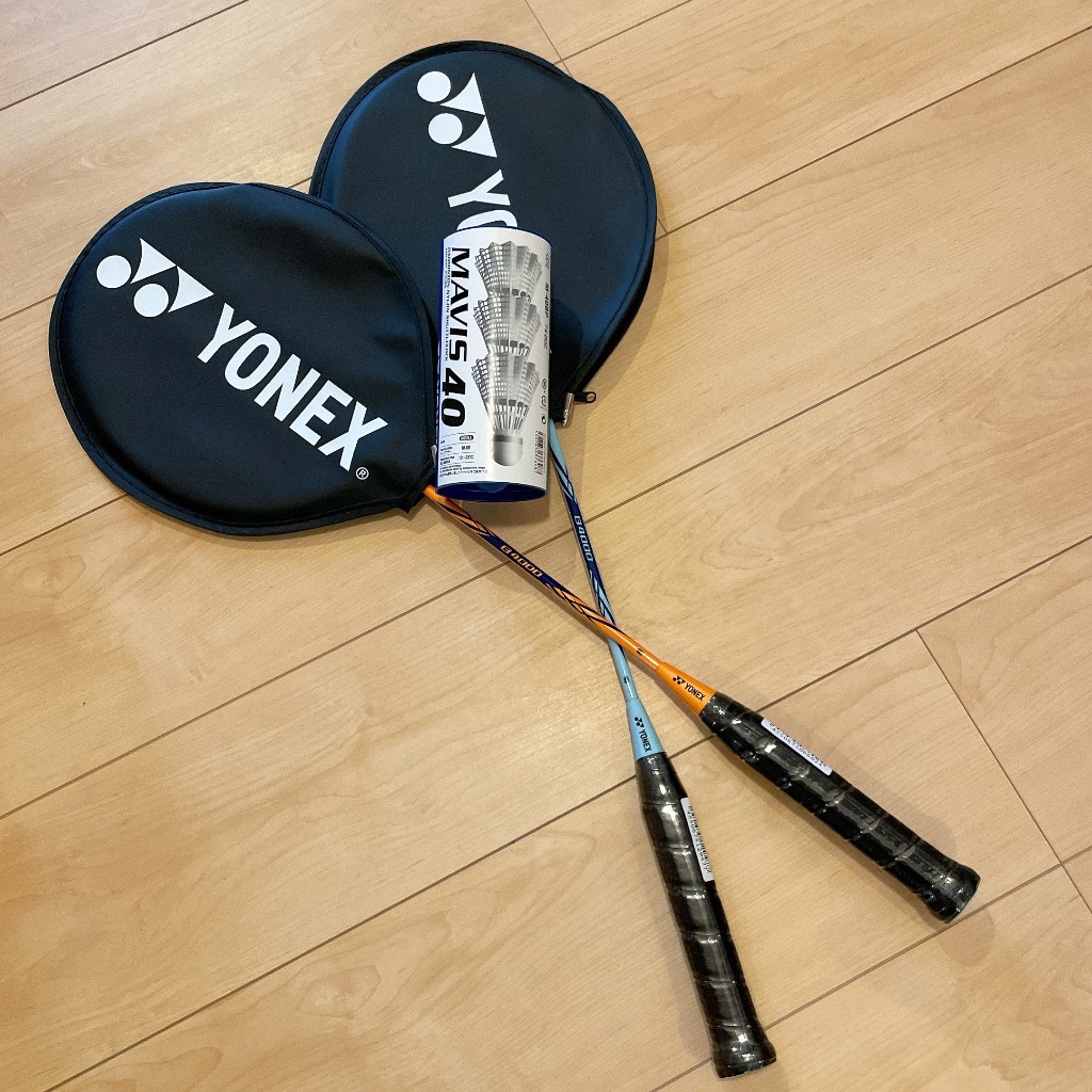 YONEX（ヨネックス） バドミントン ラケット 2本セット 初心者