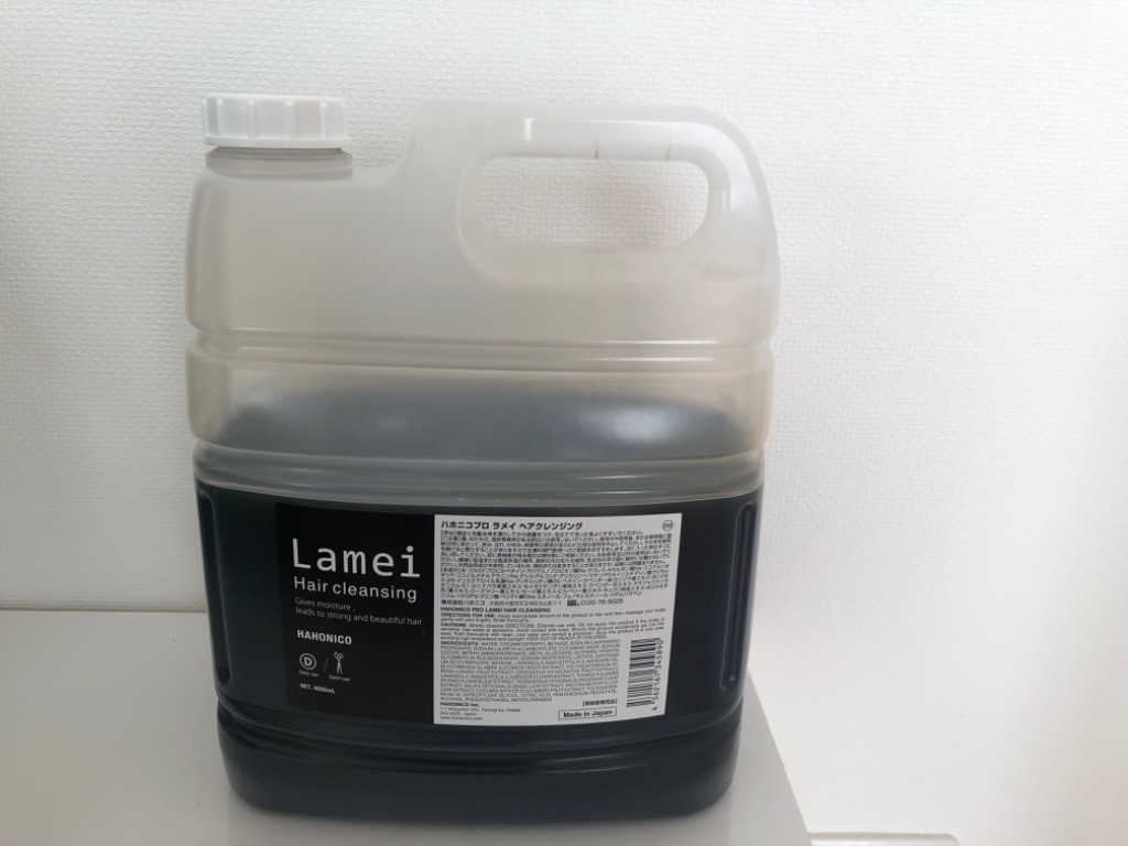Q4445 ハホニコ プロ ラメイ ヘアクレンジング 4000ml ハホニコ プロ ラメイ ヘアクレンジング 4000ml（業務用）--の