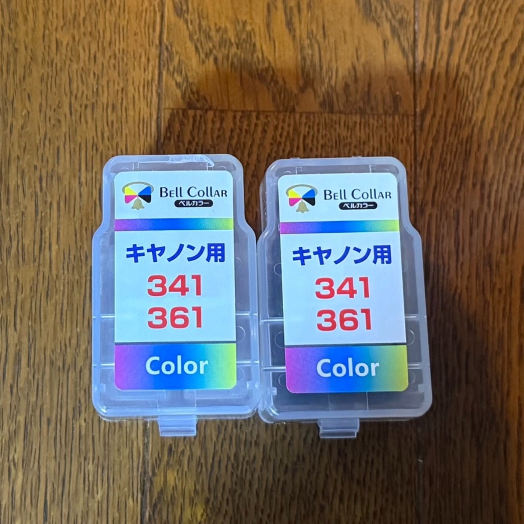 ベルカラー キヤノン (CANON) BC-361 BC-341 XL カラー 詰め替えインク