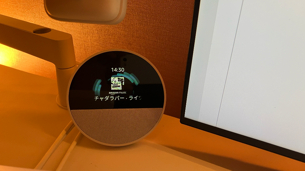echo Spot with Alexa スマートアラームクロック （2024年発売