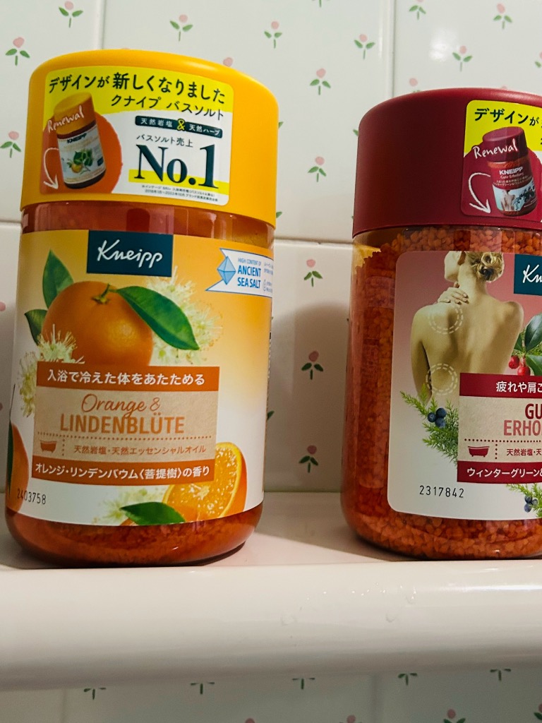 KNEIPP（クナイプ） バスソルト オレンジ・リンデンバウムの香り