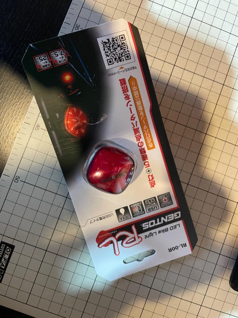 GENTOS ジェントス 自転車 アクセサリー ライト RL-00R LED テールライト リアライト USB充電式 防滴仕様 IPX4 防水  5モード テールランプ 自転車用LEDライト :gentos-rl-00r:ベスポ - 通販 - Yahoo!ショッピング