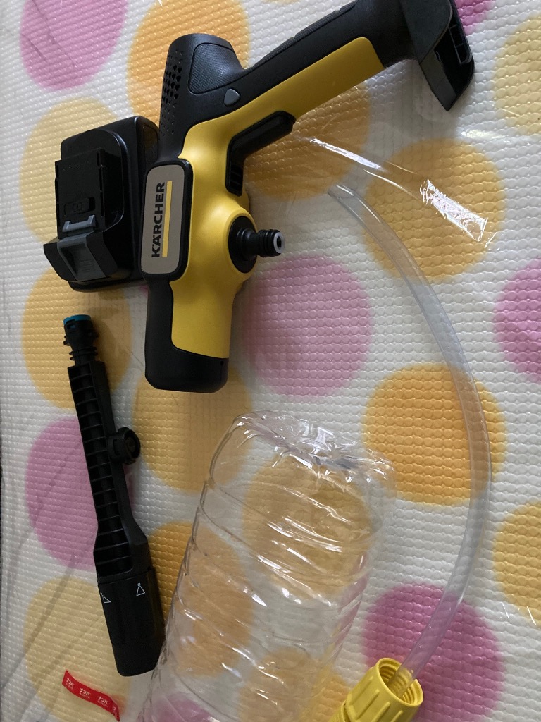 推奨品】ケルヒャージャパン OC 5 家庭用モバイル高圧洗浄機 黒
