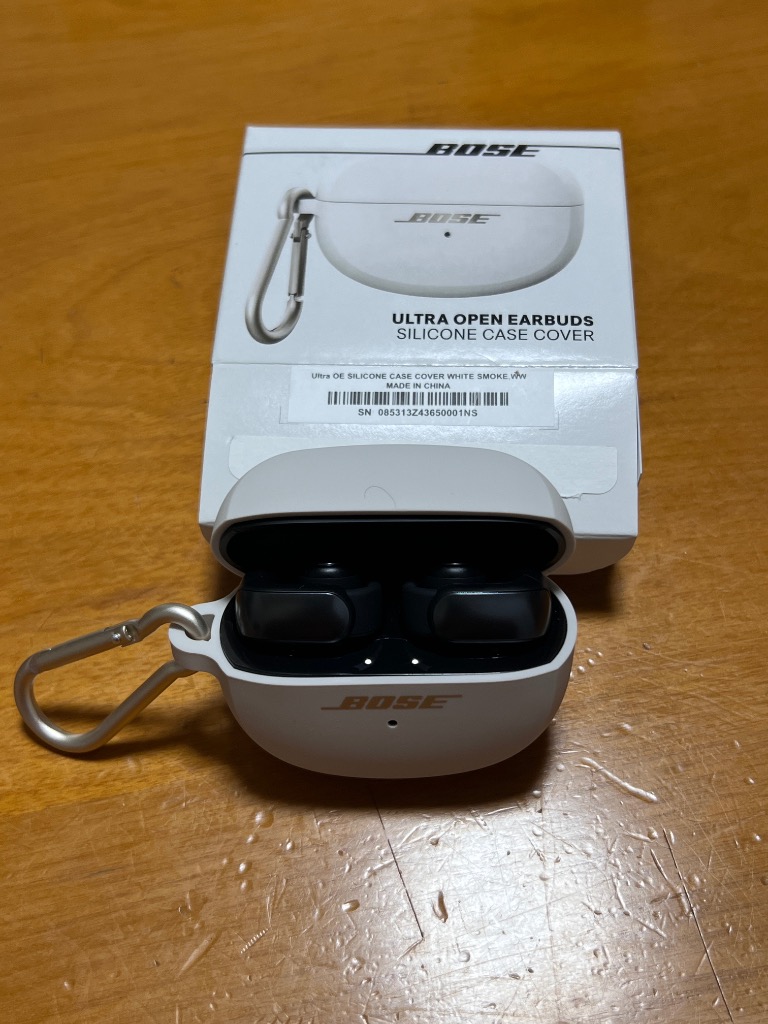 Bose Ultra Open Earbuds ホワイトスモーク/シリコンケース Amazon.co.jp: Bose Ultra Open Earbuds シリコンケース カバー