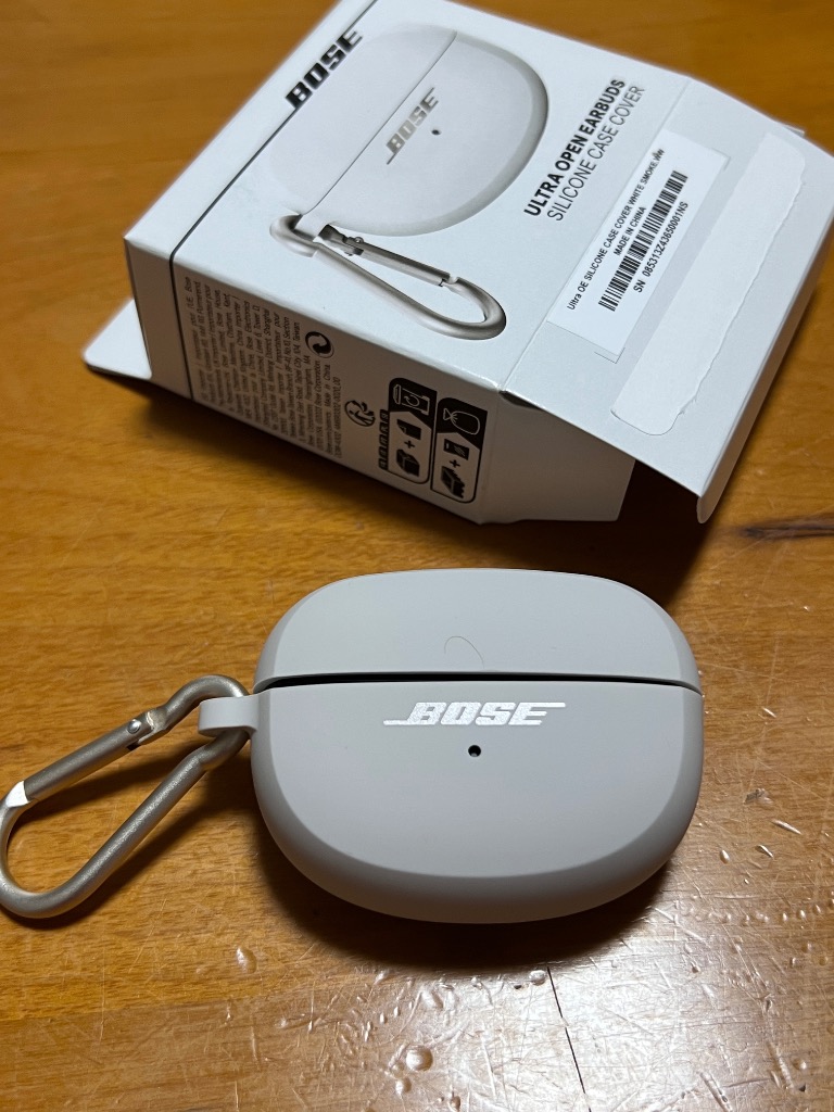 Bose Ultra Open Earbuds ホワイトスモーク/シリコンケース Amazon.co.jp: Bose Ultra Open Earbuds ワイヤレス充電 ケース