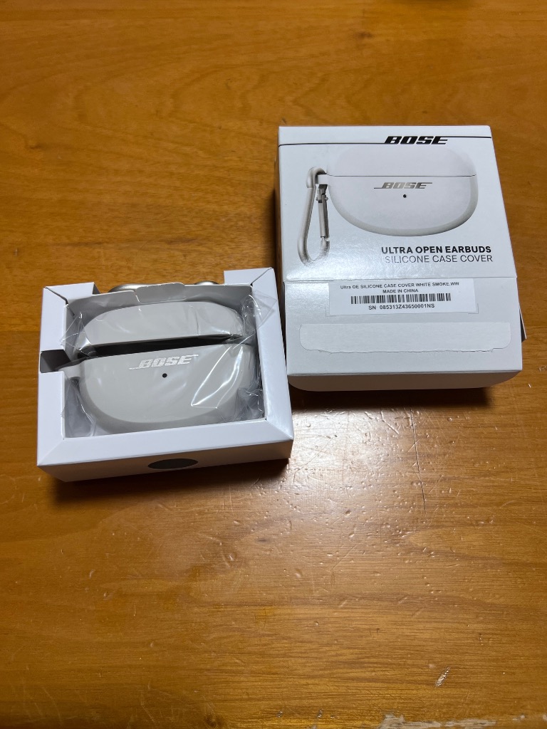 Bose Ultra Open Earbuds ホワイトスモーク/シリコンケース Amazon.com: Bose Ultra Open Earbuds Silicone Case Cover