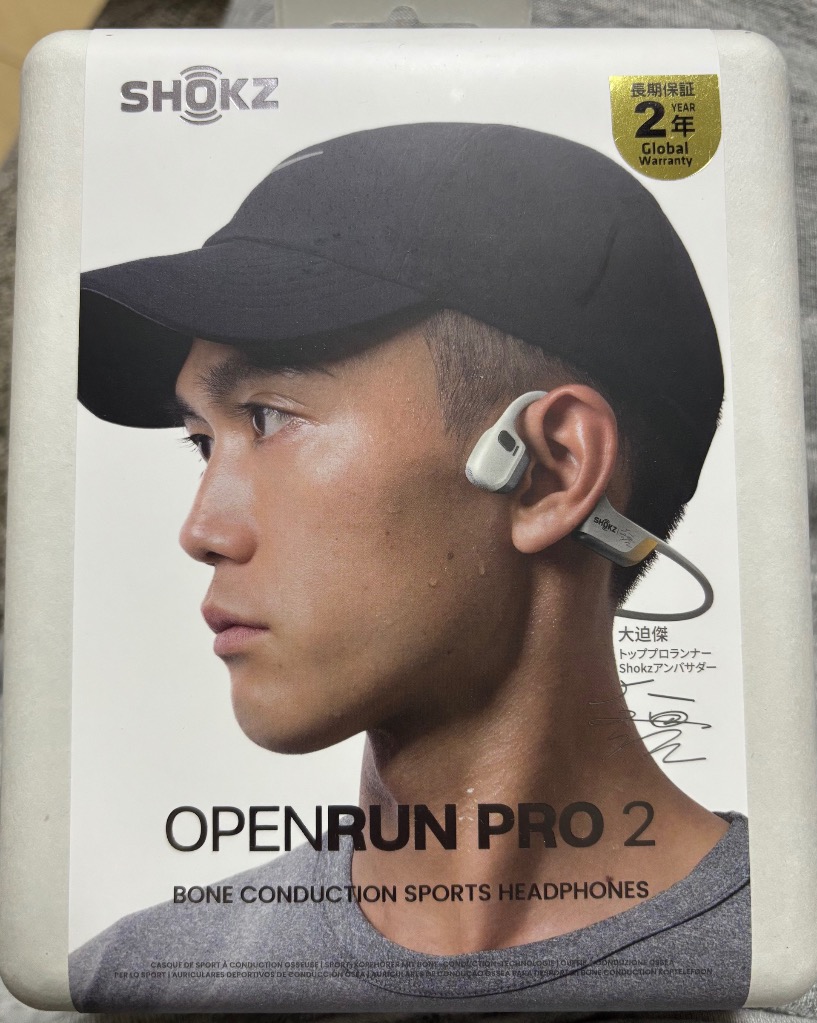 ショックス Shokz OpenRun Pro 2 大迫傑モデル SKZ-EP-000032