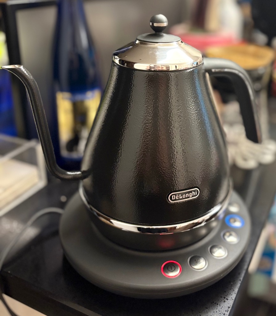 デロンギ KBOE1230JGY 温度調節電気ケトル アイコナ 1000ml