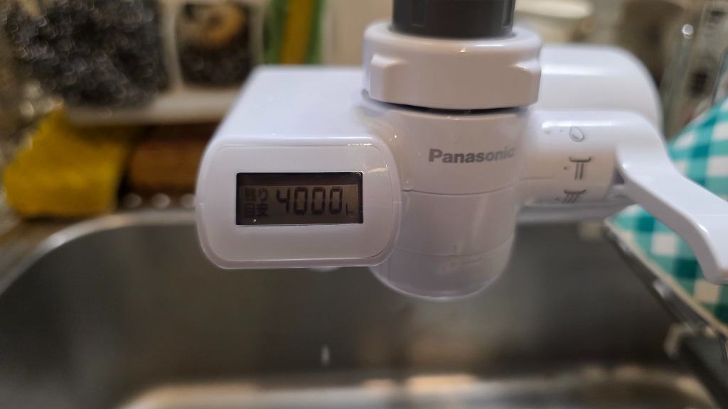 新品　Panasonic TK-CJ24-W 蛇口用浄水器 パナソニック TK-CJ14-W 浄水器 ホワイト TKCJ14W