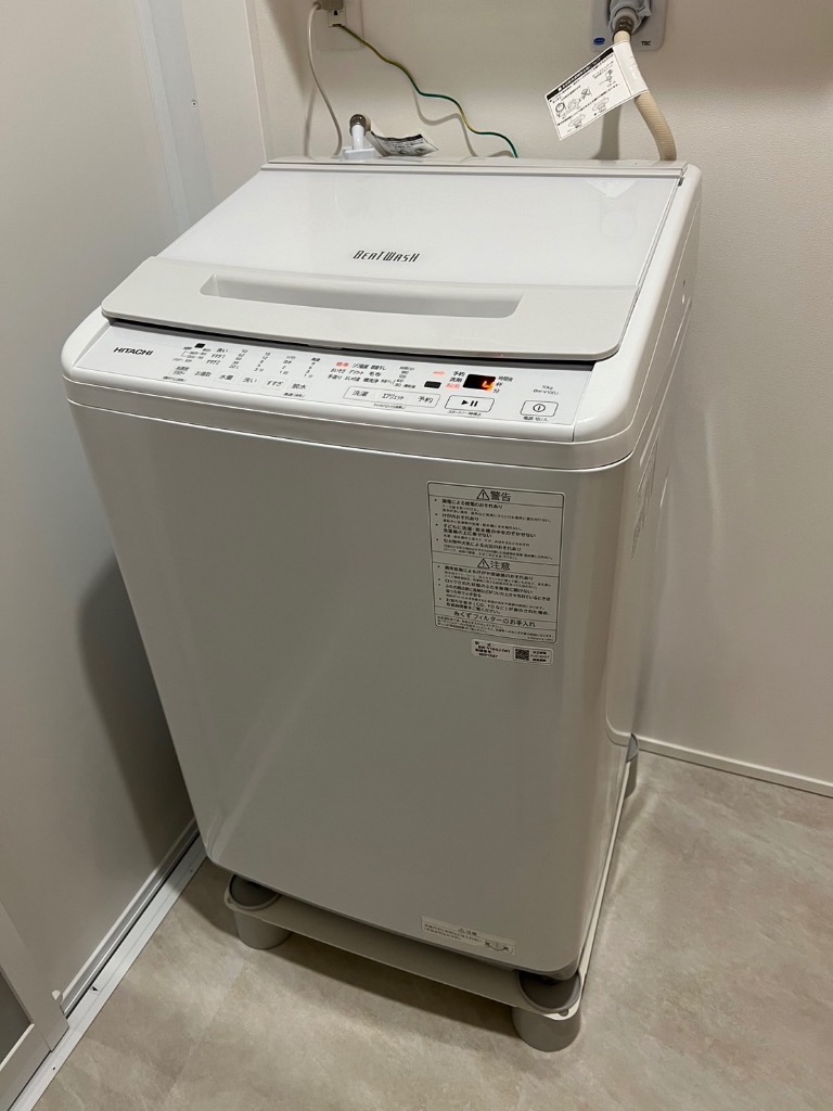 無料長期保証】日立 BW-V100J 全自動洗濯機 (洗濯10.0kg) ホワイト 