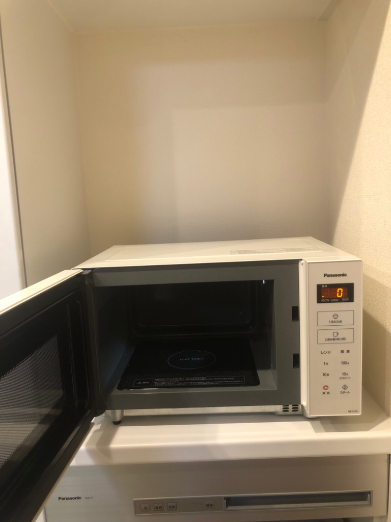 パナソニック NE-FL1C-W 単機能レンジ 22L 50・60Hz ホワイト