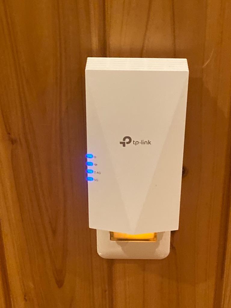 TP-Link ティーピーリンク RE700X Wi-Fi 6(11AX) 無線LAN中継器