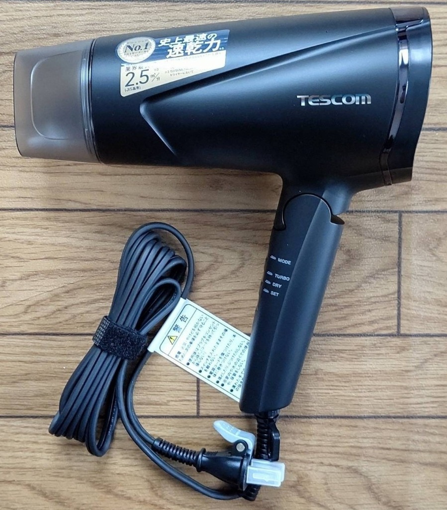 テスコム 7/0703x13 ヘアドライヤー プロテクトイオン TD670A-K 推奨品】テスコム TD670A-K プロテクトイオンヘアードライヤー