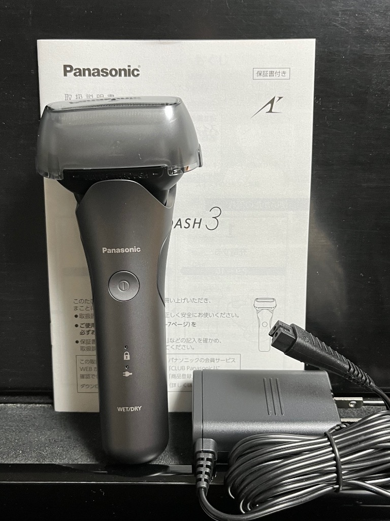 パナソニック メンズシェーバー[電気シェーバー](3枚刃)(ブラック