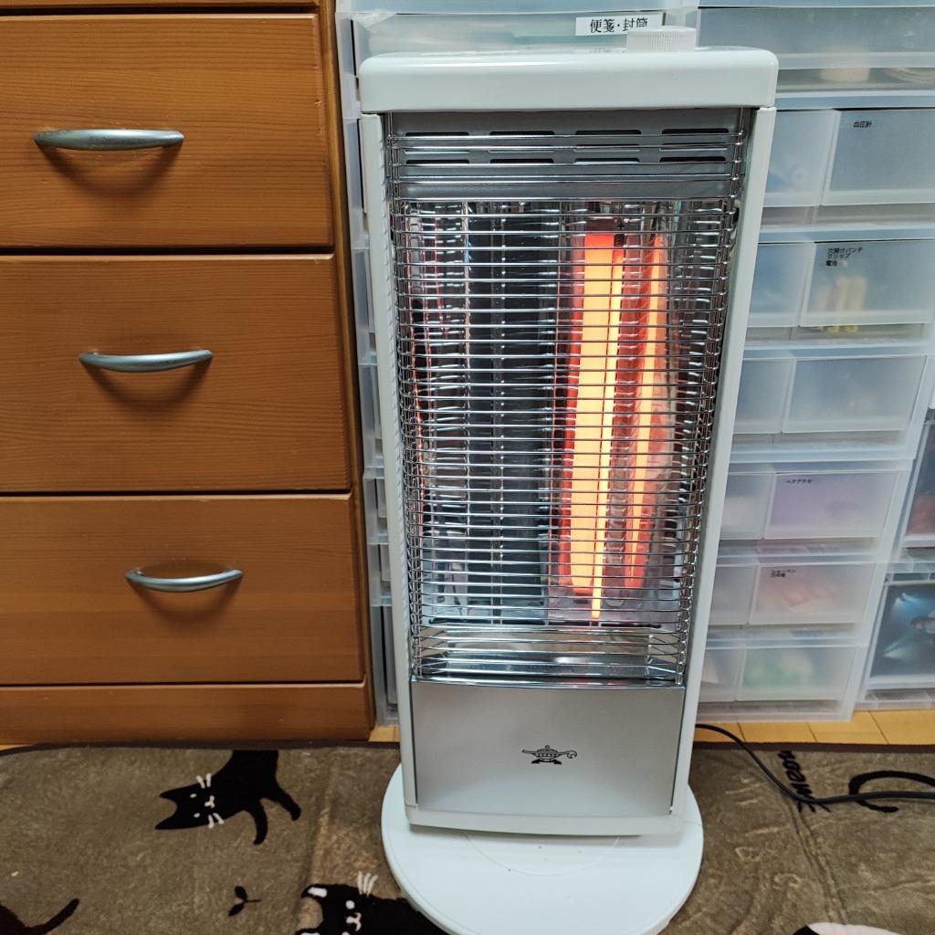 イーベストアラジン AEH-G106N-W ホワイト 1000W 2灯管 遠赤