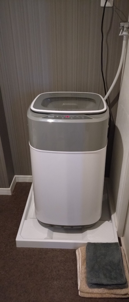 全自動洗濯機 3.8kg BESTEK 小型 抗菌パルセーター BTWA01 - 洗濯機