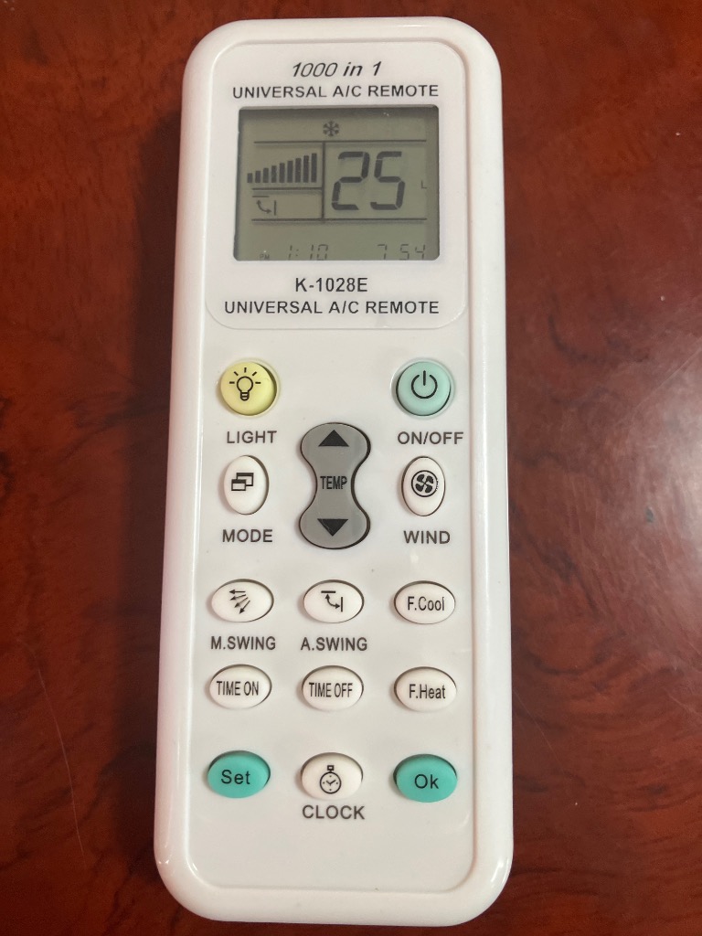 エアコンリモコン 汎用 万能 共通 1000機種対応｜汎用リモコン K