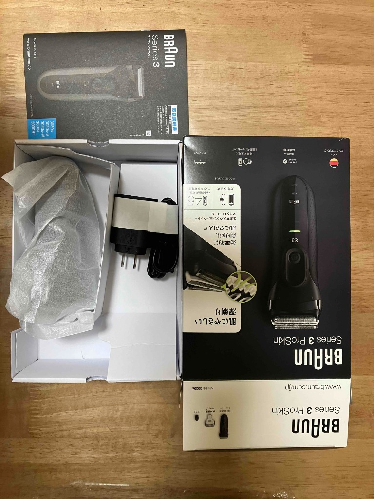 BRAUN ブラウン 3020s-B 電気シェーバー シリーズ3 ブラック