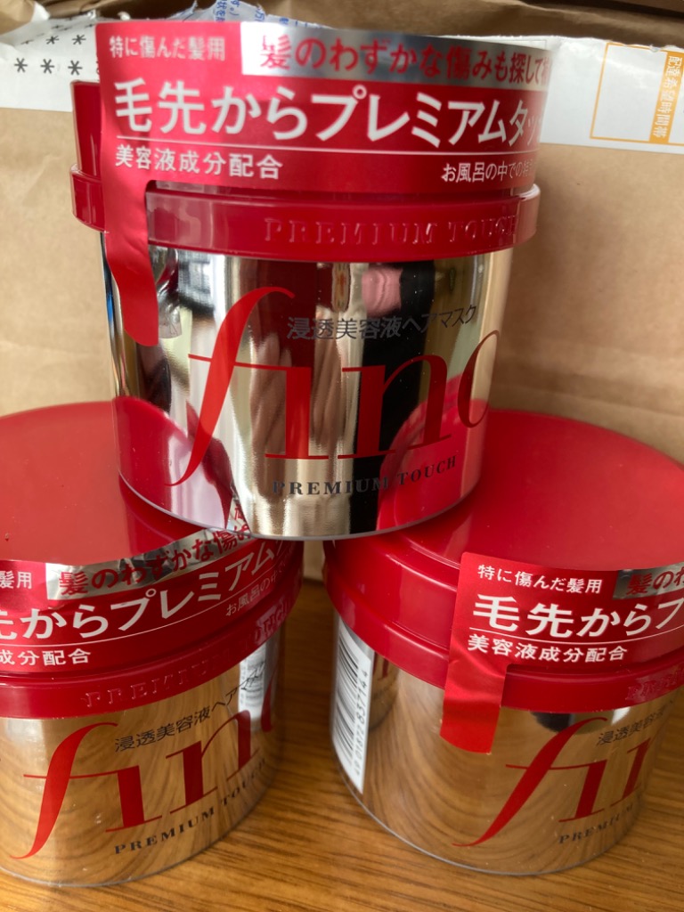 SHISEIDO fino フィーノ プレミアムタッチ ×6個セット 浸透美容