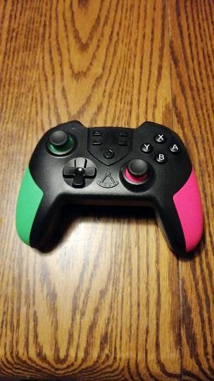 ◇1年保証付◇Nintendo Switch コントローラー グリーン×ピンク