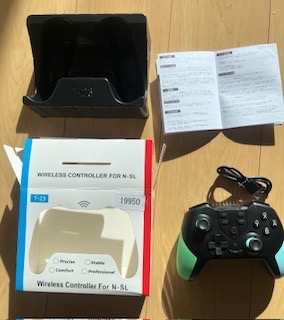 【訳あり】Nintendo Switch初期モデル+汎用コントローラー 互換品 スイッチ コントローラー ワイヤレス 1年保証付 Nintendo