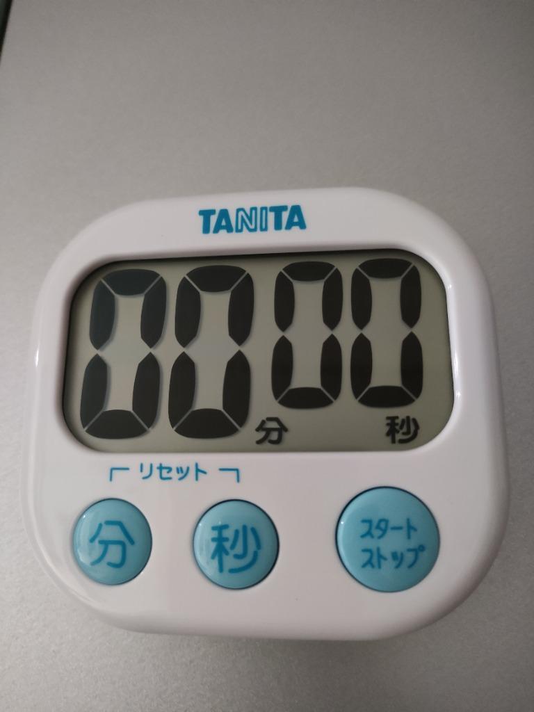 TANITA タニタでか見えタイマー100分 キッチンタイマーTD-384-GR TD