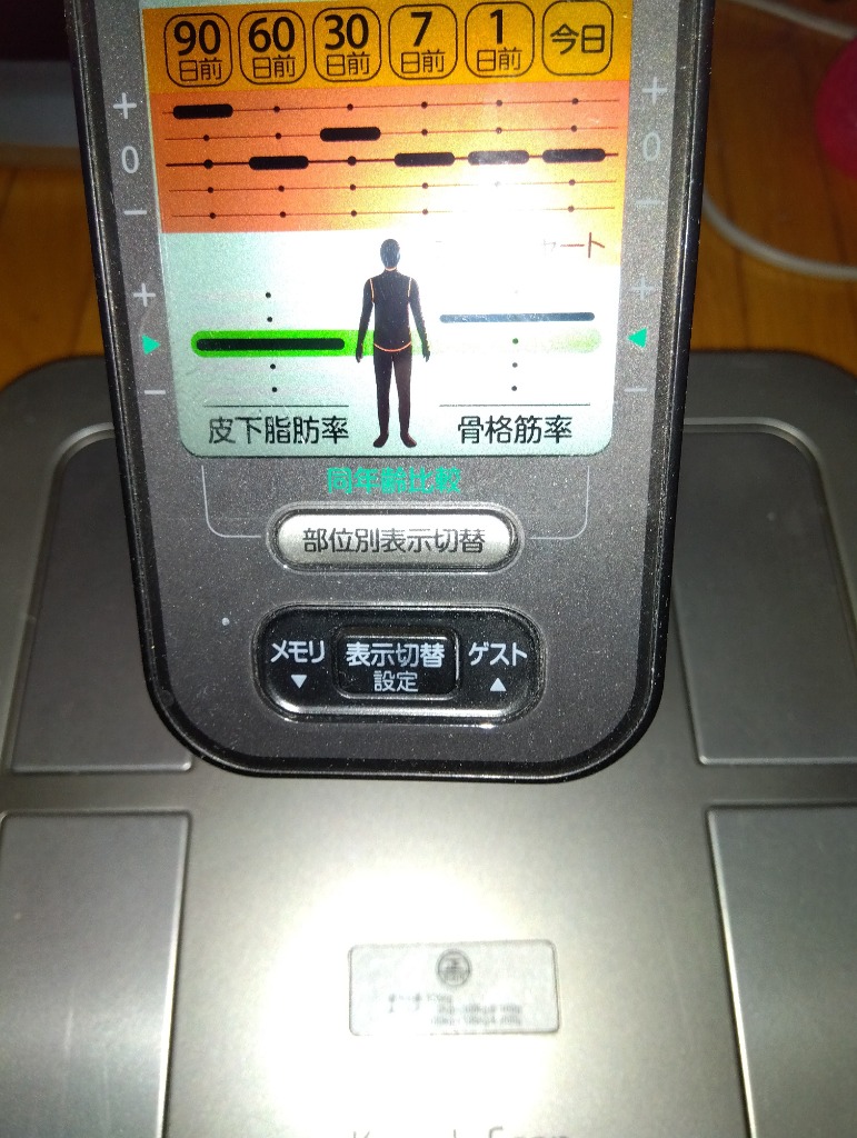 オムロン カラダスキャン 体重体組成計 HBF-710-J カラダ
