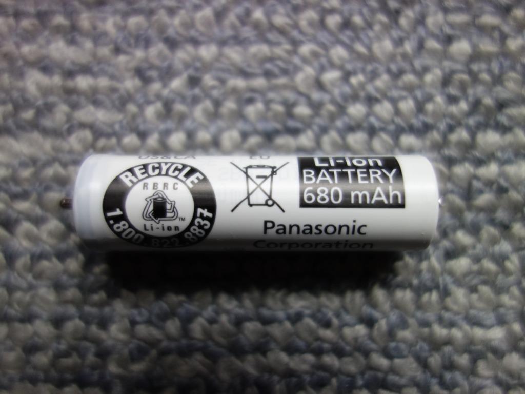 GINGER掲載商品】 パナソニック Panasonic シェーバー用バッテリー ESLV9XL2507