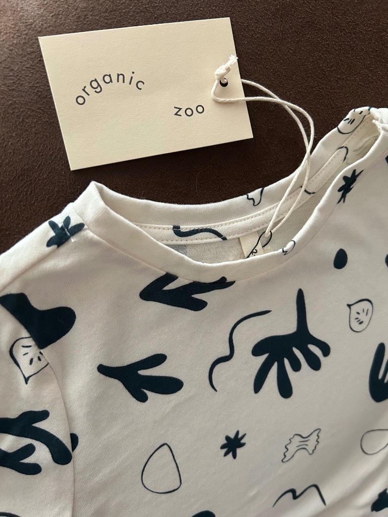 【新品未使用】organic zoo Capri Classic T 1-2y organic zoo】Capri Classic T-Shirt Undyed Cotton | RIRIBELL