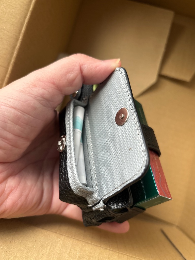 アイコス イルマワン ケース 灰皿 イルマi 携帯 カバー レザー