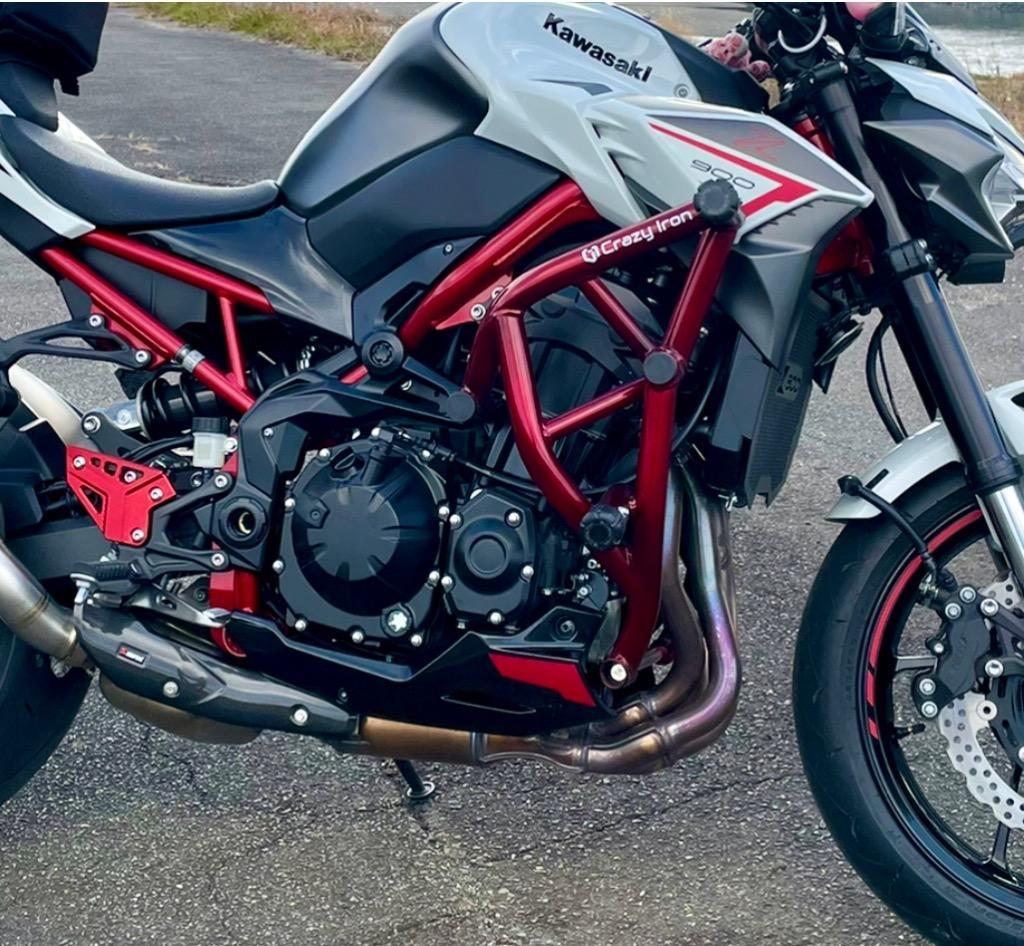 Z900 2020- クラッシュバー エンジンガード スライダー スタント