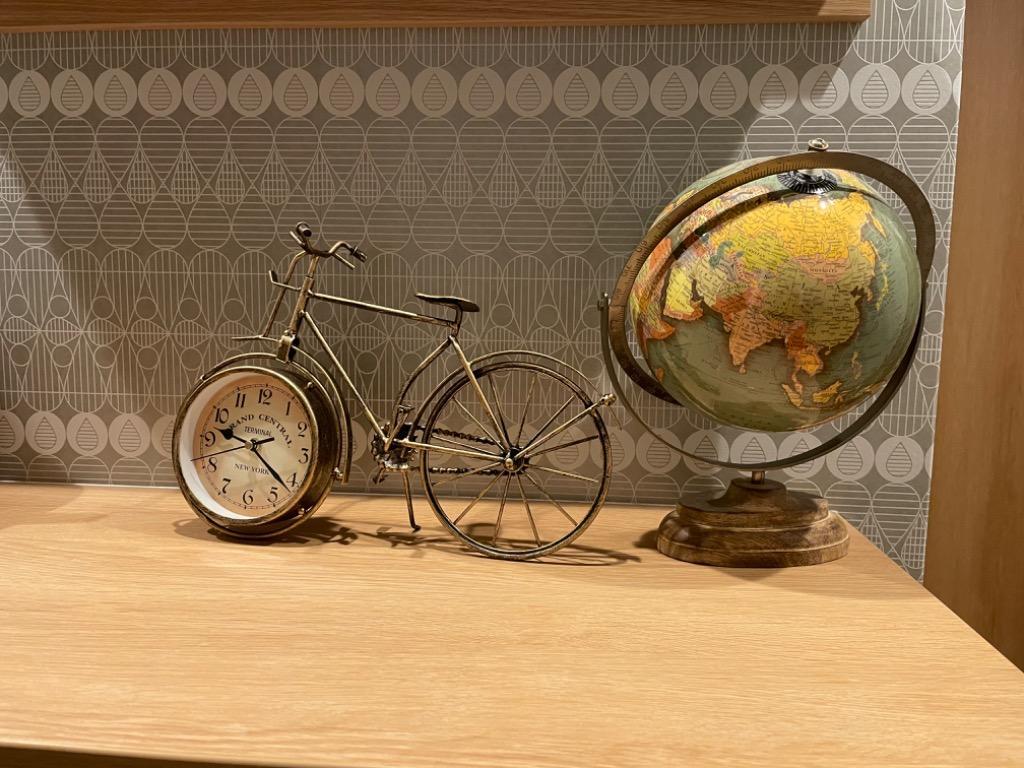 アンティーク 自転車 モチーフ オシャレな 自転車 置時計 アイアン製 レトロ風 インテリア 雑貨 輸入 海外 おしゃれ 時計 置き時計 北欧 A0196 バイシクルギフト 通販 Yahoo ショッピング