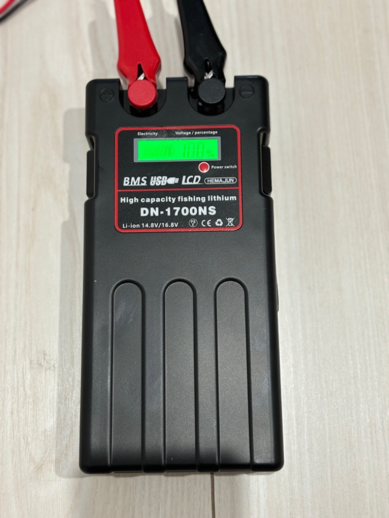 1年保証】公式 HEMAJUN 電動リールバッテリー 10400mAh 充電器