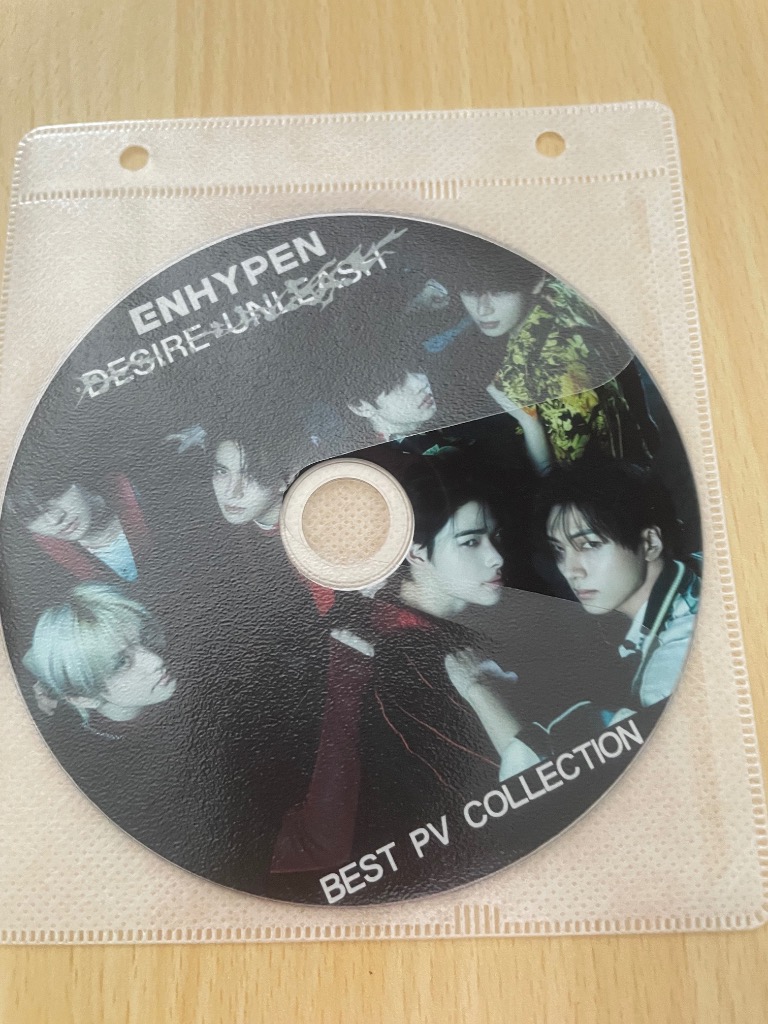 K-POP DVD ENHYPEN 2025 BEST PV Bad Desire Brought The Heat