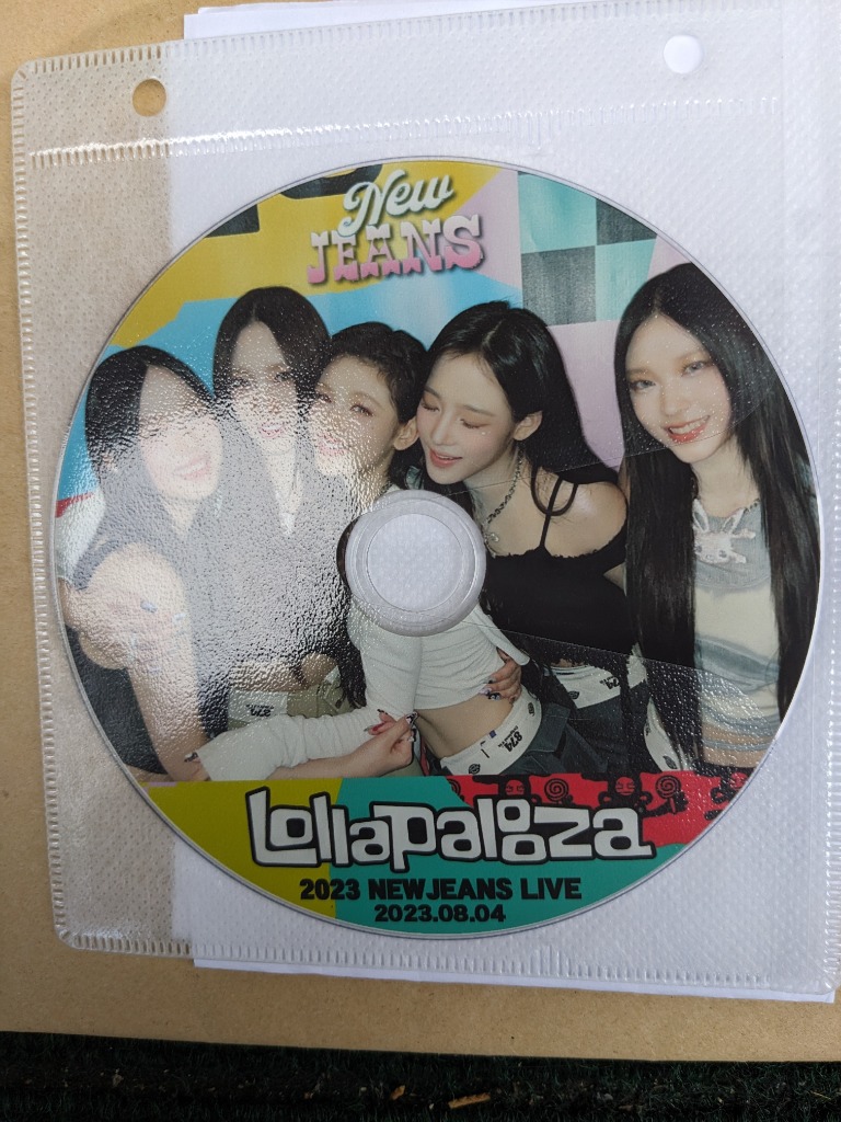 K-POP DVD NewJeans 2023 LOLLAPALOOZA LIVE 2023.08.04 ニュー 